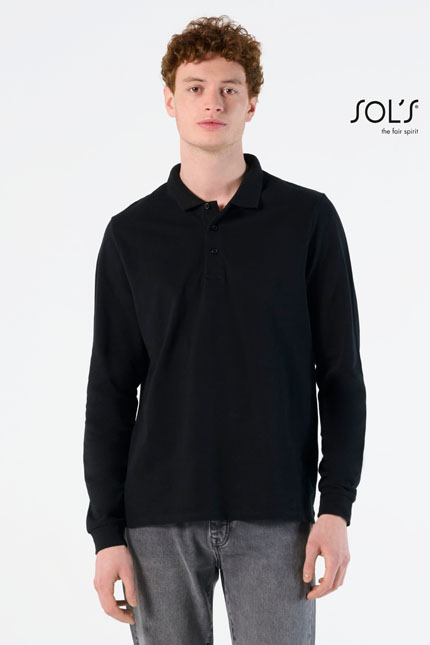 Winter II - 11353POLO-SHIRTS / SOLSΑνδρικό πόλο πικέΠεριγραφή: Αυτό το ανδρικό πόλο πικέ διαθέτει μακριά μανίκια, ριπ στο γιακά και τα μανίκια, και πατιλέτα με 3 κουμπιά στον ίδιο τόνο. Το ίσιο τελείωμα με πλαϊνά σκισίματα εξασφαλίζει άνεση και στυλ, ενώ η φακαρόλα στο λαιμό προσθέτει μία κομψή πινελιά. Σύνθεση:Πικέ 210g/m² - 100% βαμβάκι Ringspun πενιέ || Grey melange: 85% βαμβάκι/15% βισκόζηΕπικοινωνήστε μαζί μας για να βρούμε μαζί αυτό που θέλετε.Εφαρμογή ως Επαγγελματική Ένδυση: Ιδανικό για υπαλλήλους σε εταιρείες που επιθυμούν να διατηρήσουν μία επαγγελματική αλλά ταυτόχρονα άνετη εμφάνιση, όπως σε κοινωνικές εκδηλώσεις ή σε γραφεία. Δυνατότητα Προσαρμογής: Διατίθεται με δυνατότητα εκτύπωσης λογοτύπου ή μηνύματος του πελάτη, προσφέροντας μια προσωπική πινελιά στην επαγγελματική ένδυση.Διαθεσιμότητα: Διατίθεται σε διάφορα χρώματα για να καλύψει τις ανάγκες σας. 